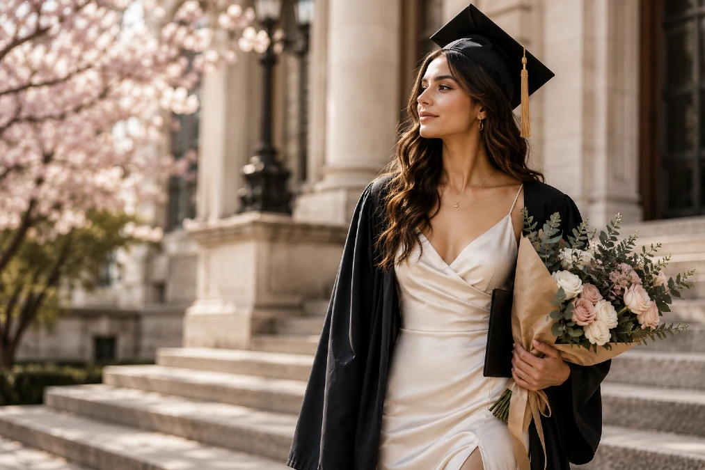 aesthetic graduation dresses for women that will look unreal in your photos