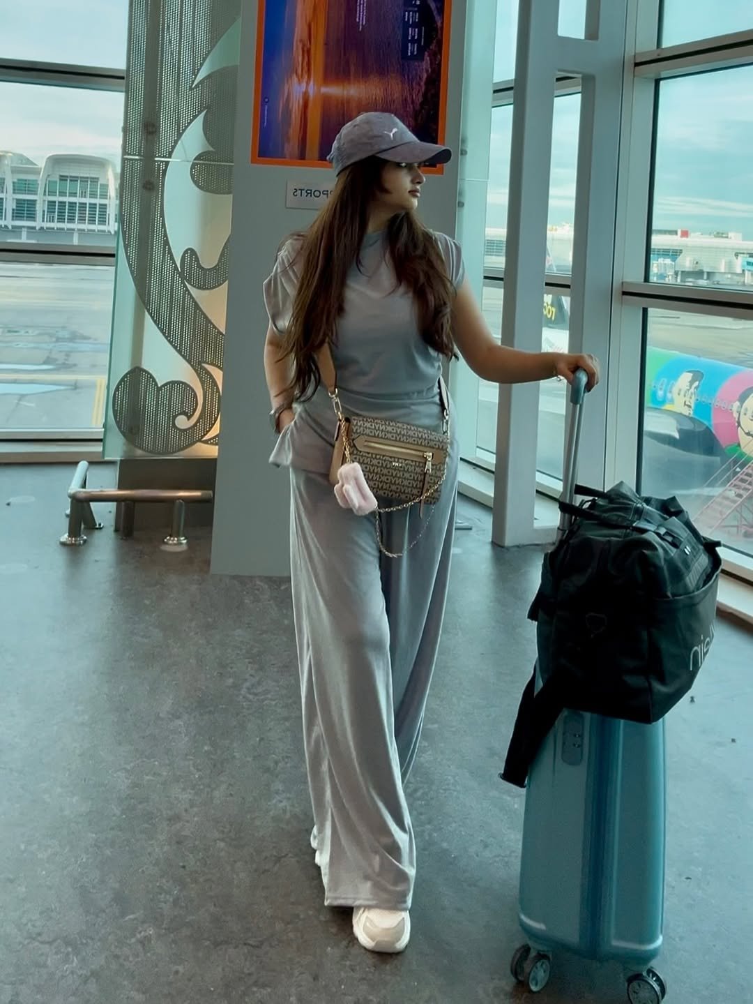 Casual Grey Relaxed Loungewear Sets