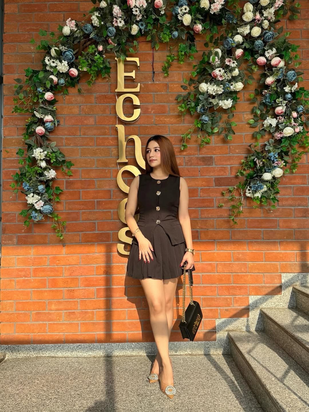 Classic Black, Flirty Pleats, and Sleek Fit A Versatile Mini Dress