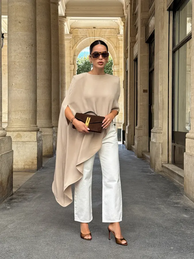 Minimalist Neutrals and Structured Drapes for Elevated Daily Wear