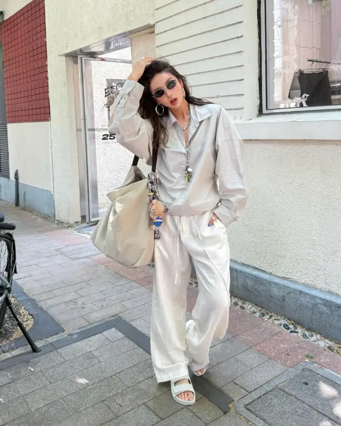 Monochrome Stone Relaxed Fit Urban Loungewear