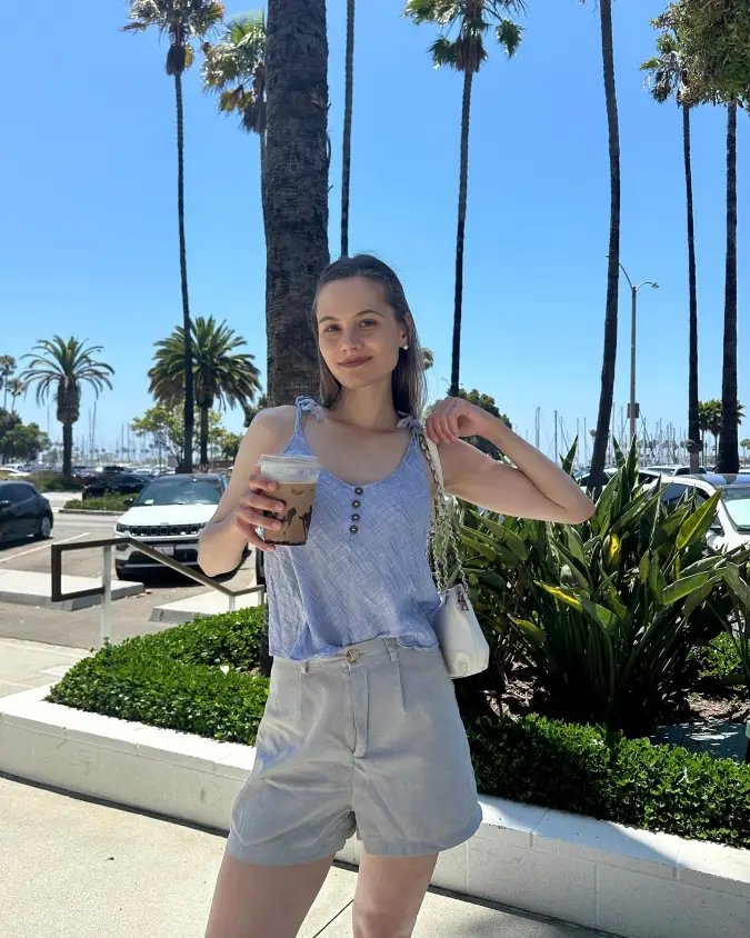 Pastel Pink and Linen: Breezy Neutral Layers