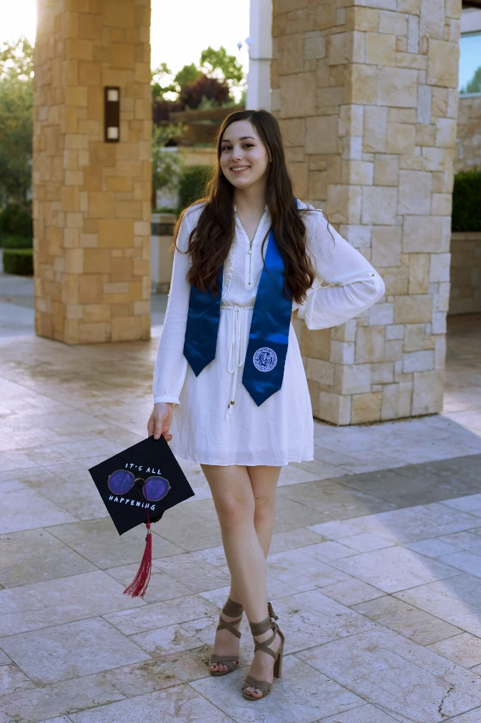 snowy chiffon tunic breezy boho graduation style