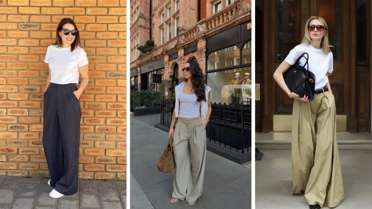 Wide-Leg Trousers Outfit Ideas Work