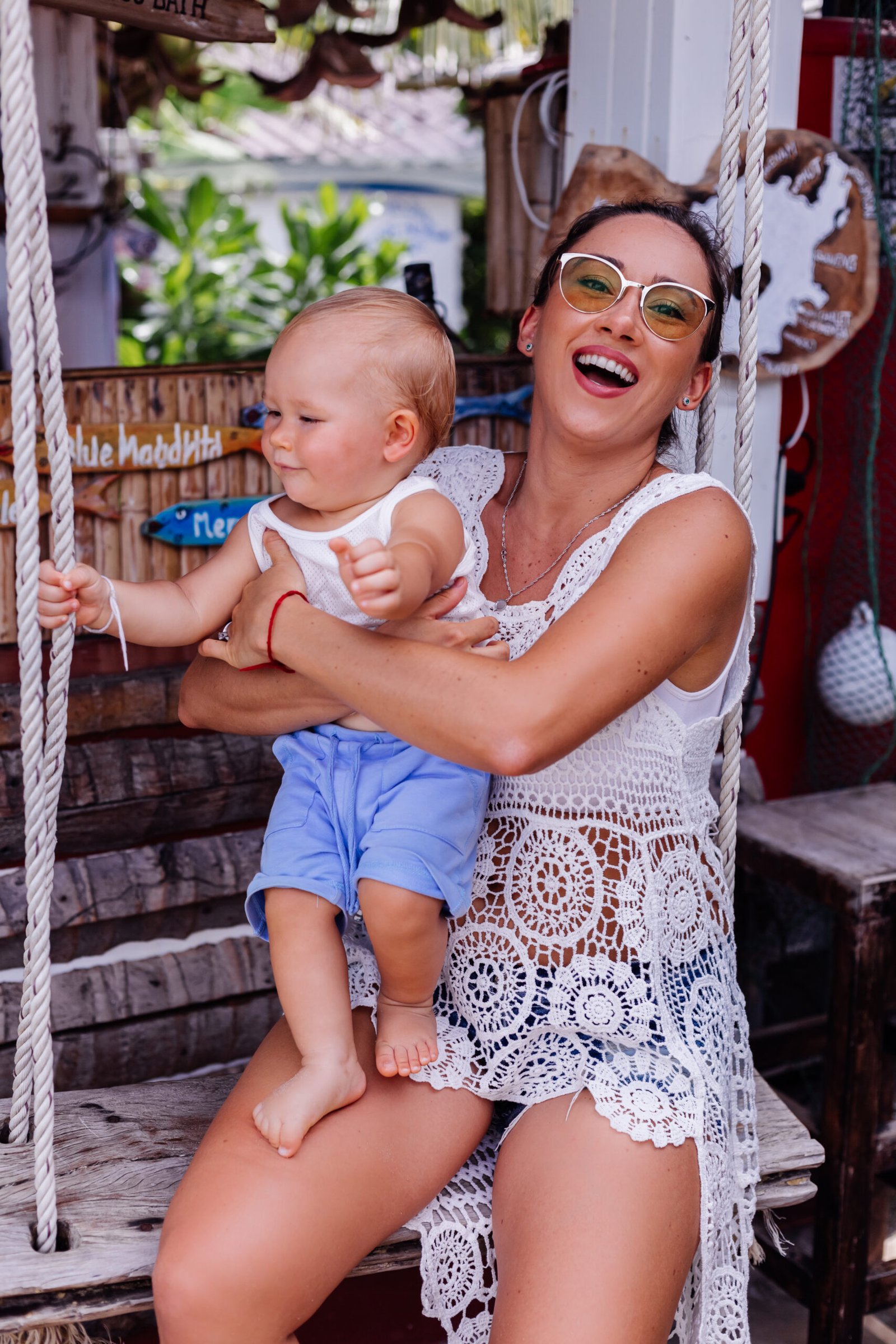 Airy Crochet Lace And Denim: Laid-Back Weekend Ease for Your First Outing