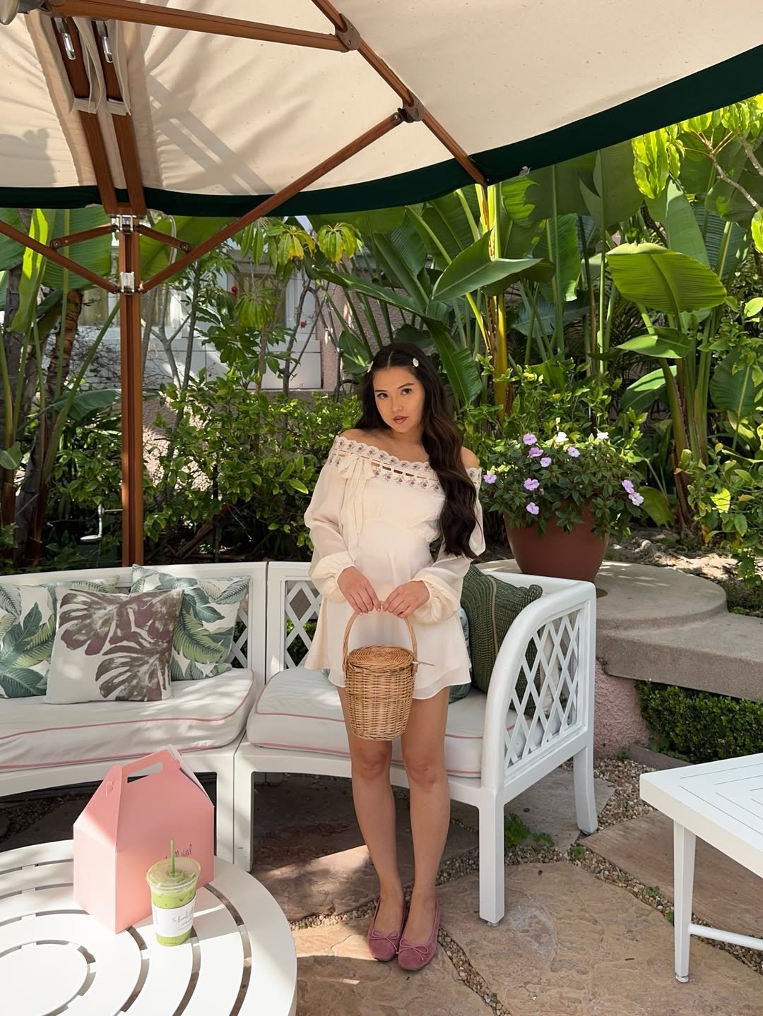 Boho Cream Relaxed Fit Casual Weekend Wear