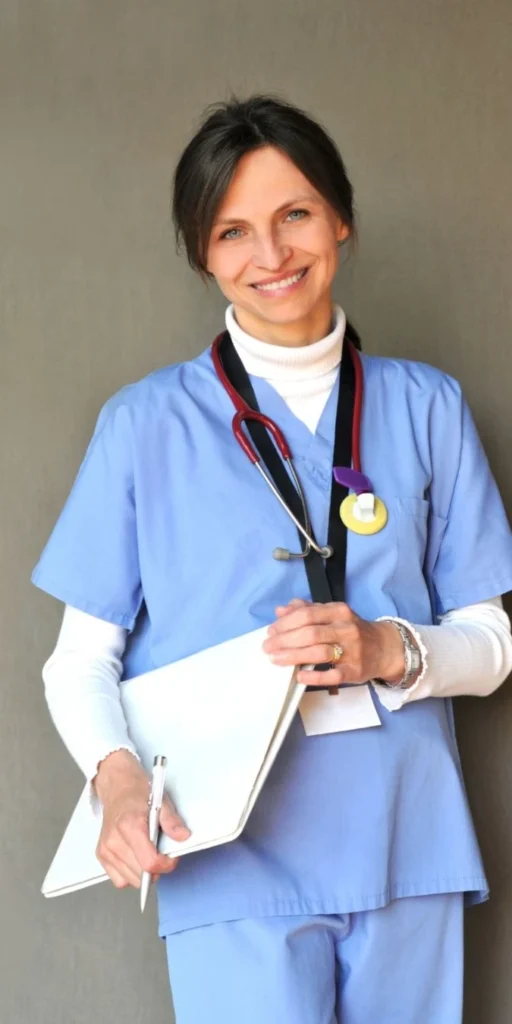 Casual Confidence in Scrubs