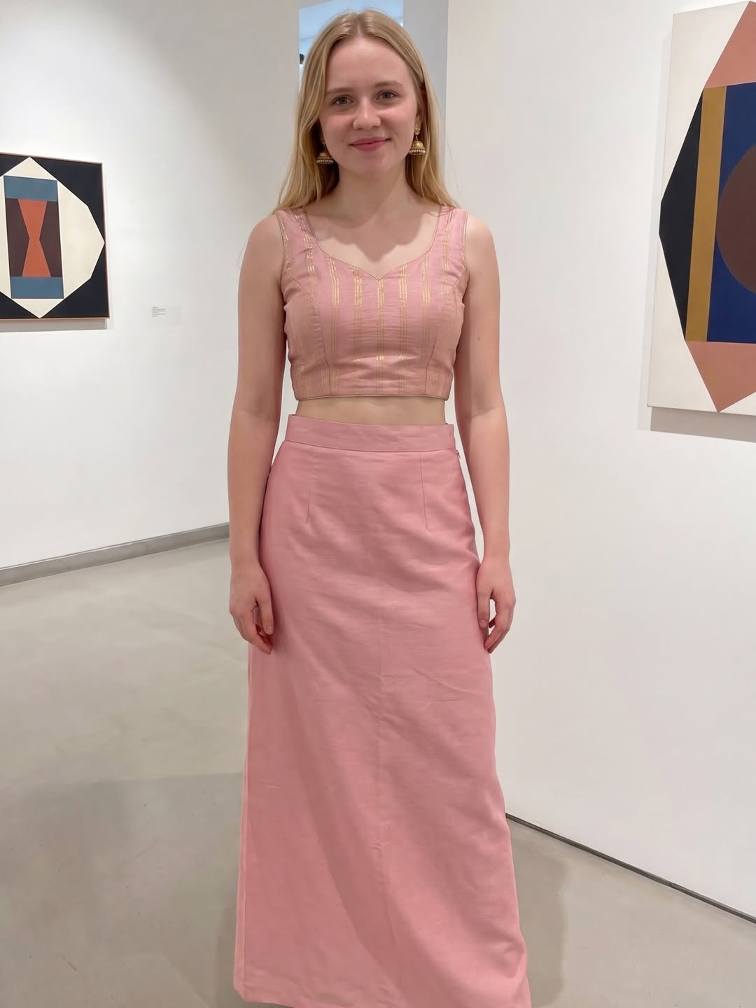 Chic Two-Piece Pastel Set