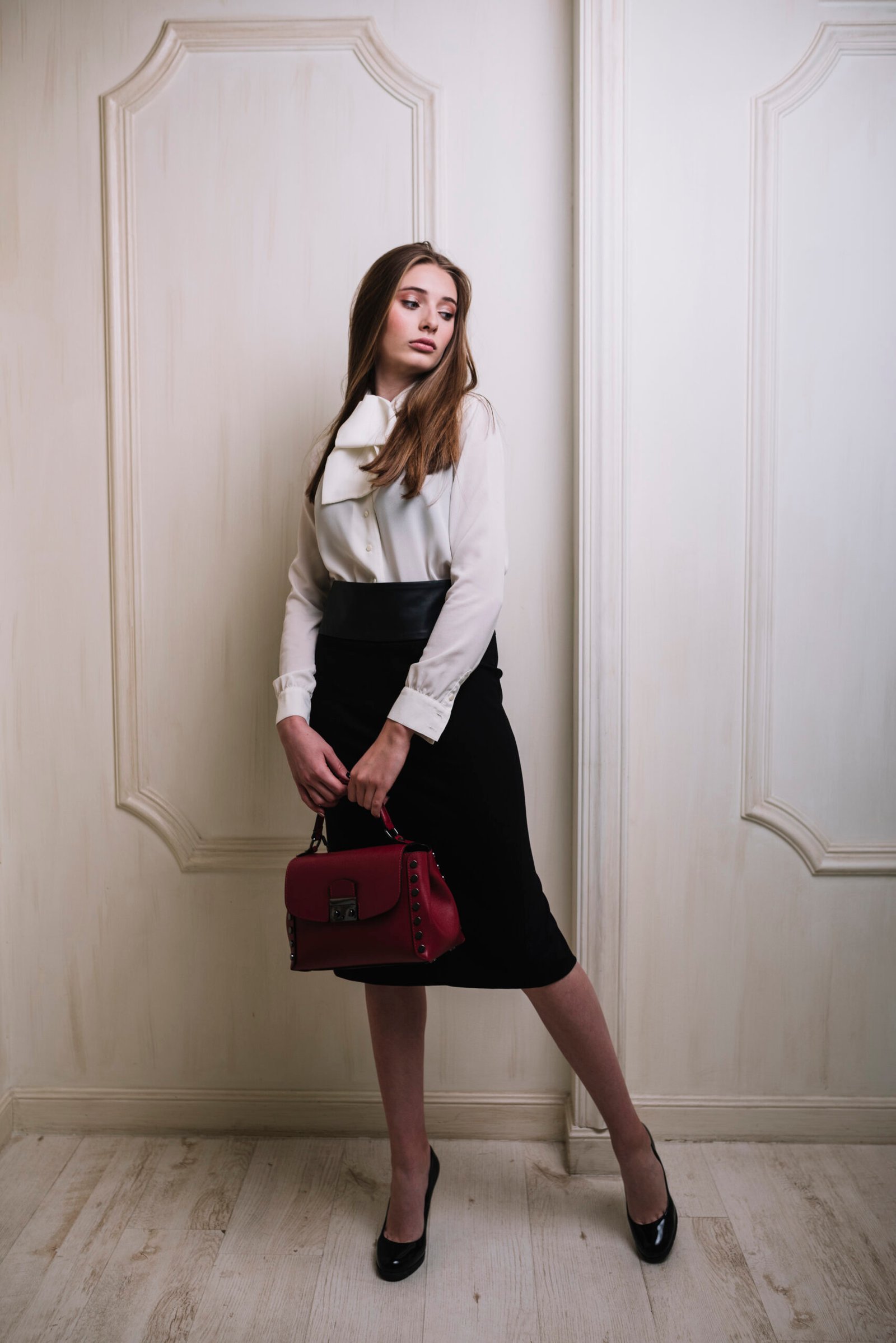 Classic Cream and Black Tailored Separates for 19 First Date Outfit Ideas Dinner