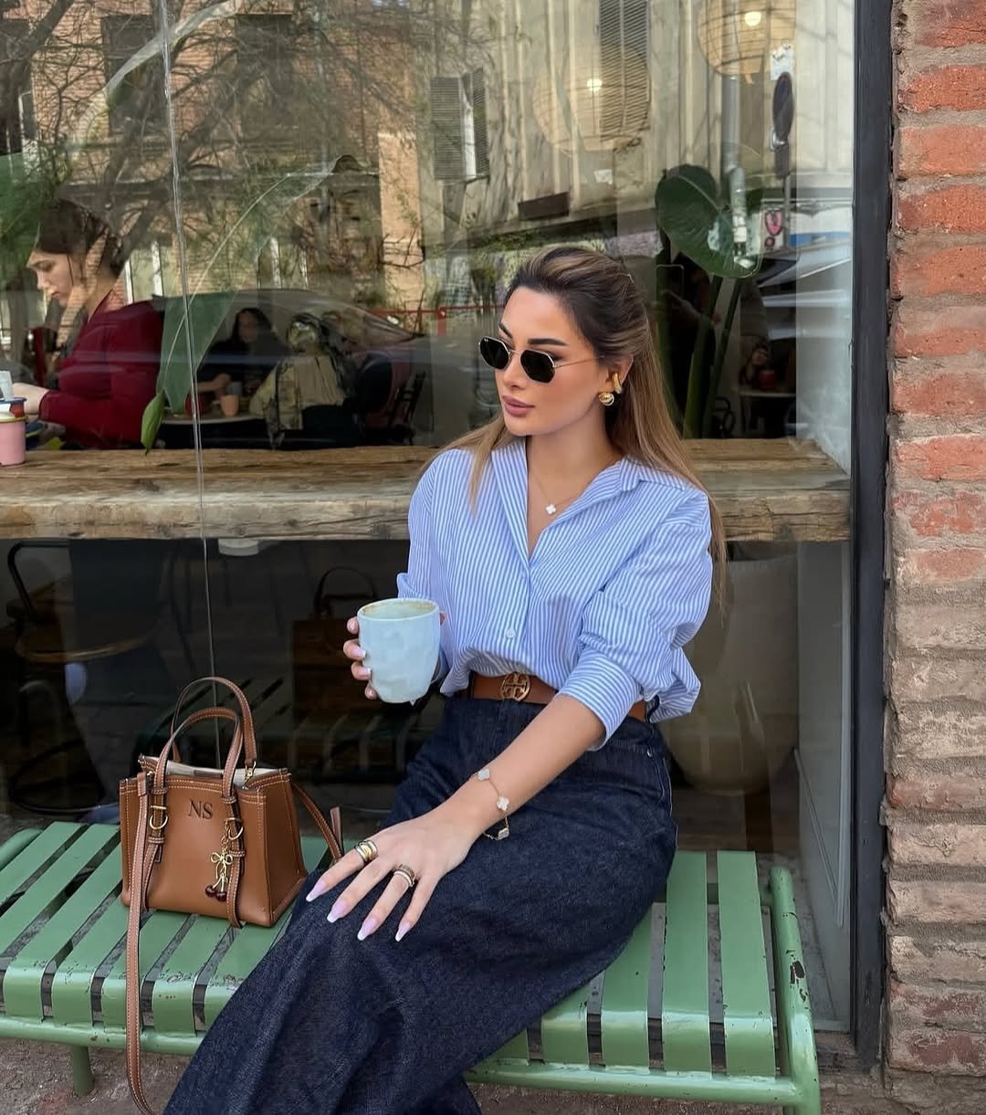 Classic Stripes and Dark Denim