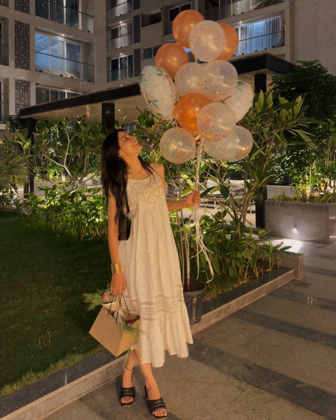 Cream Cotton Eyelet Maxi: 15 Bachelorette Party Outfit Ideas