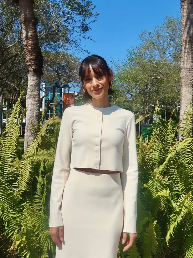 Cream Minimalist Suit Set
