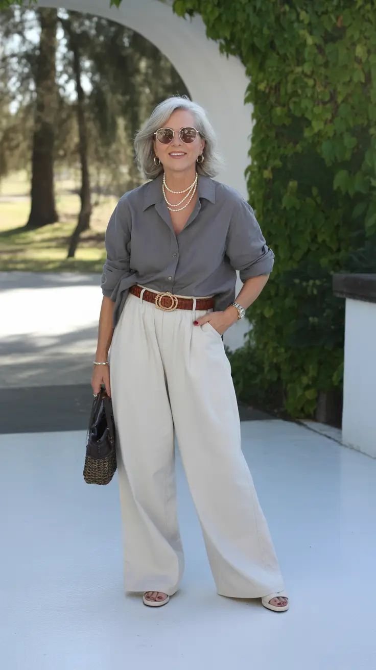 Effortless Earth-Toned Relaxed Chic Elevated Everyday Separates