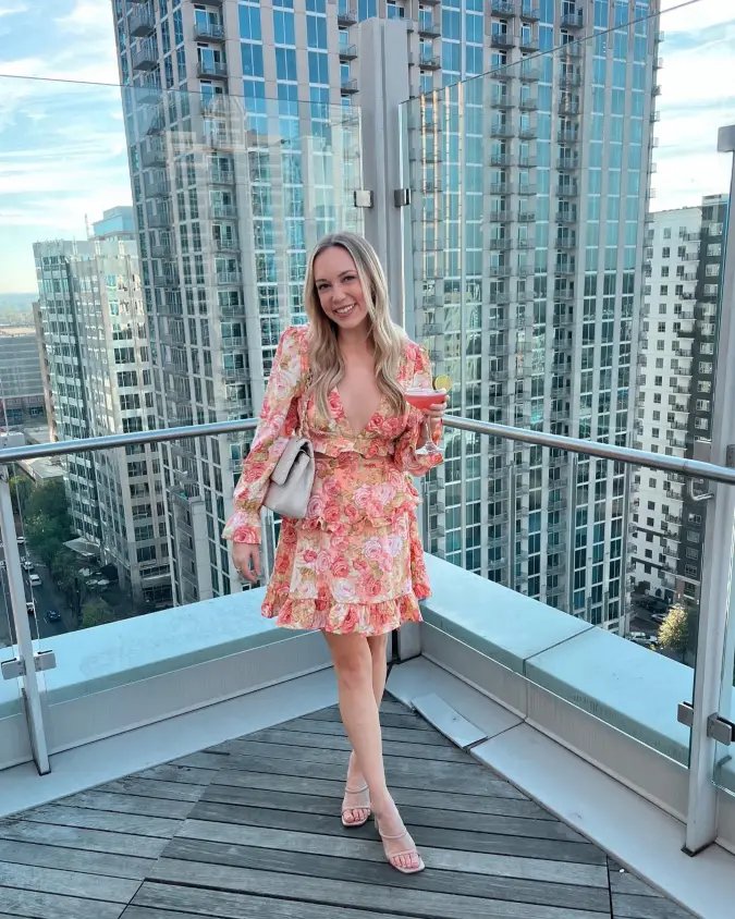 Floral Rooftop Weekend Dress