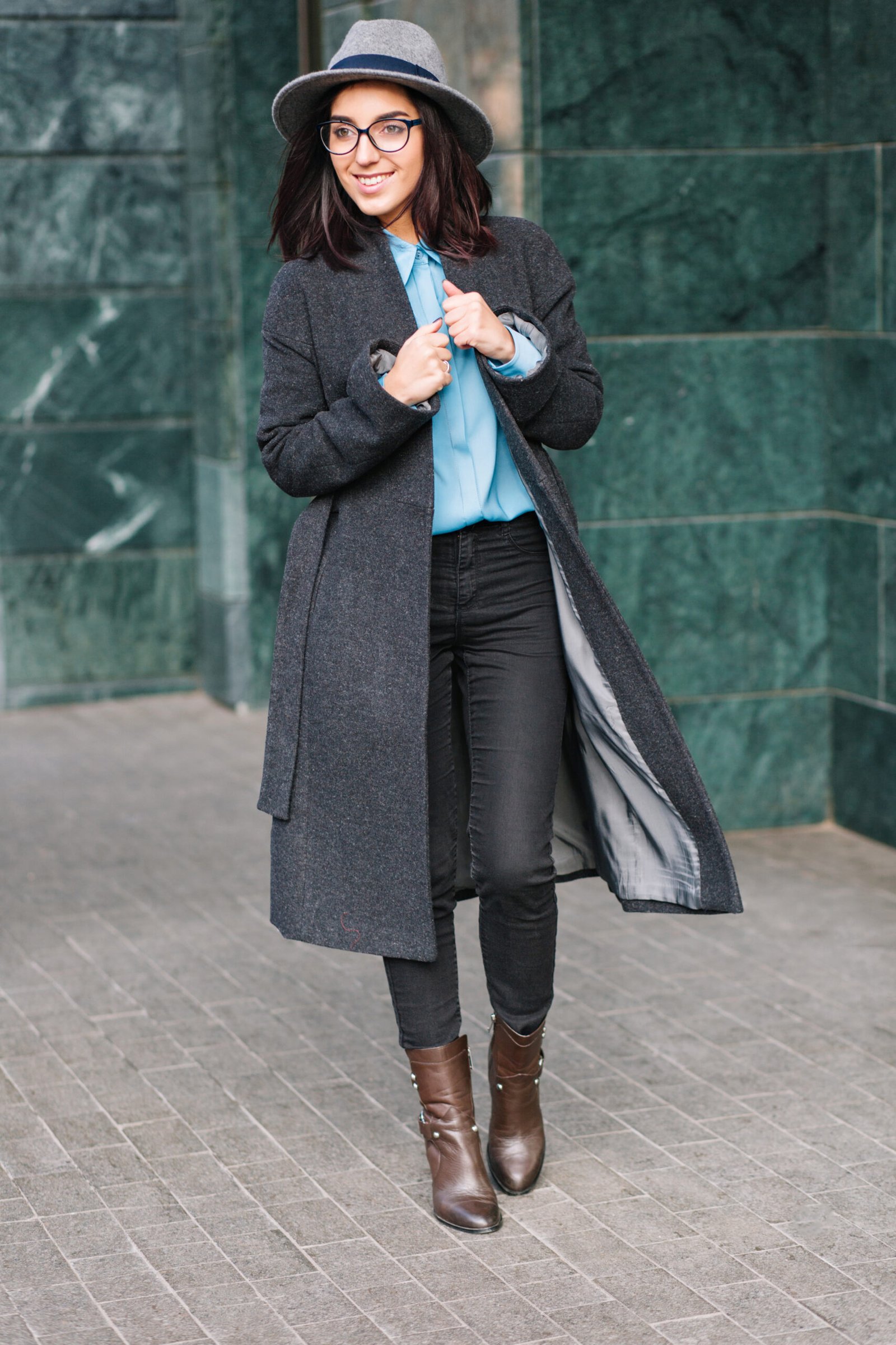 Layered Corporate-Casual Sophistication