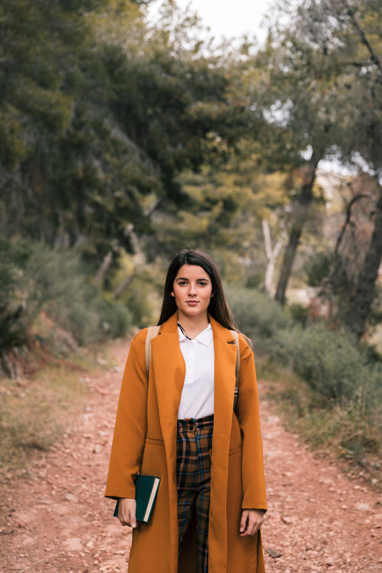Mustard Plaid Tailored Academia Layers