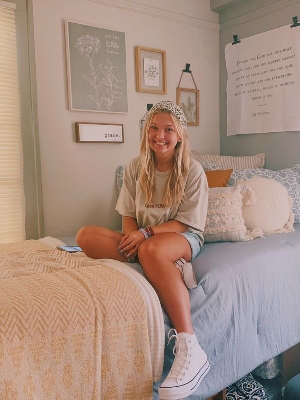 Oversized Graphic Tee and High Top Sneakers