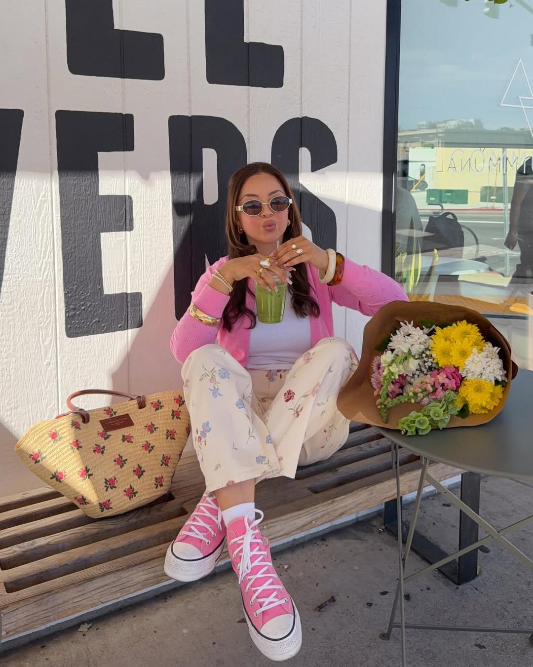 Playful Pink Relaxed Fit Casual Weekend Knits Among 19 Sartorial Summer Outfit Ideas For Women