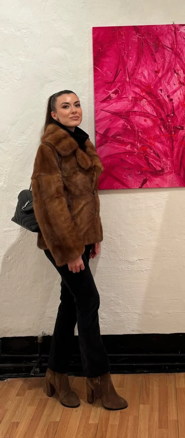 Plush Faux Fur and Sleek Separates