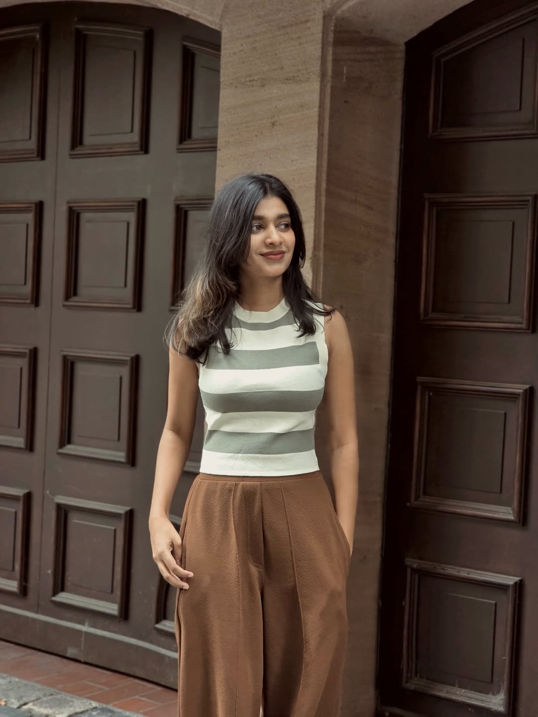 Relaxed Earthy Knitwear Casual Weekend Loungewear