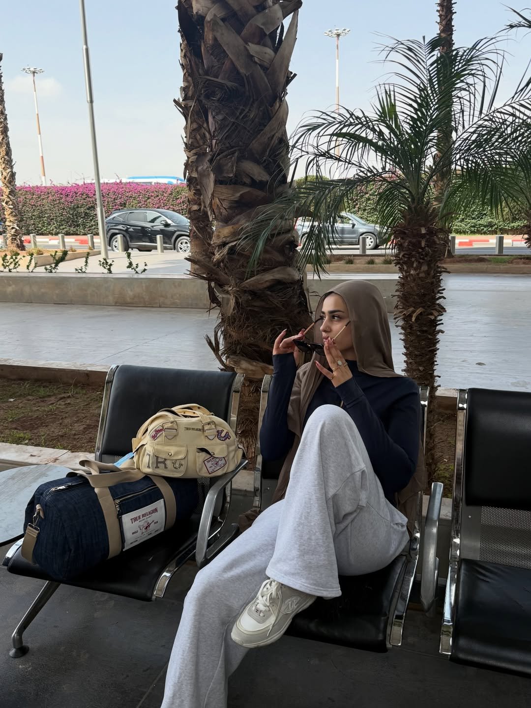 Relaxed Modest Airport Wear