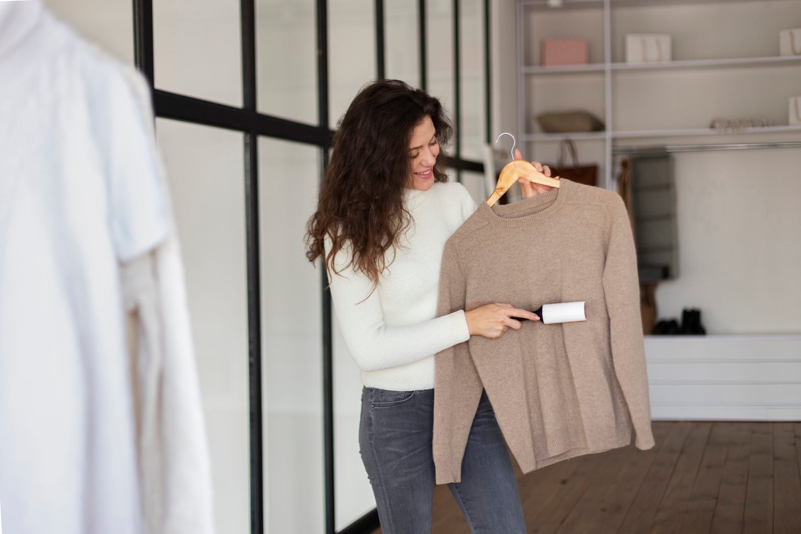 Relaxed Neutral Tailored Everyday Casualwear: How To Make Your Outfit More Flattering