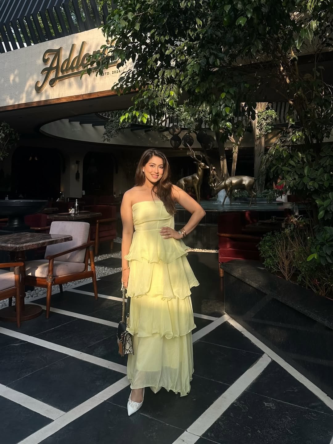 Strapless Tiered Pastel Maxi Sun-Drenched Summer Dressing