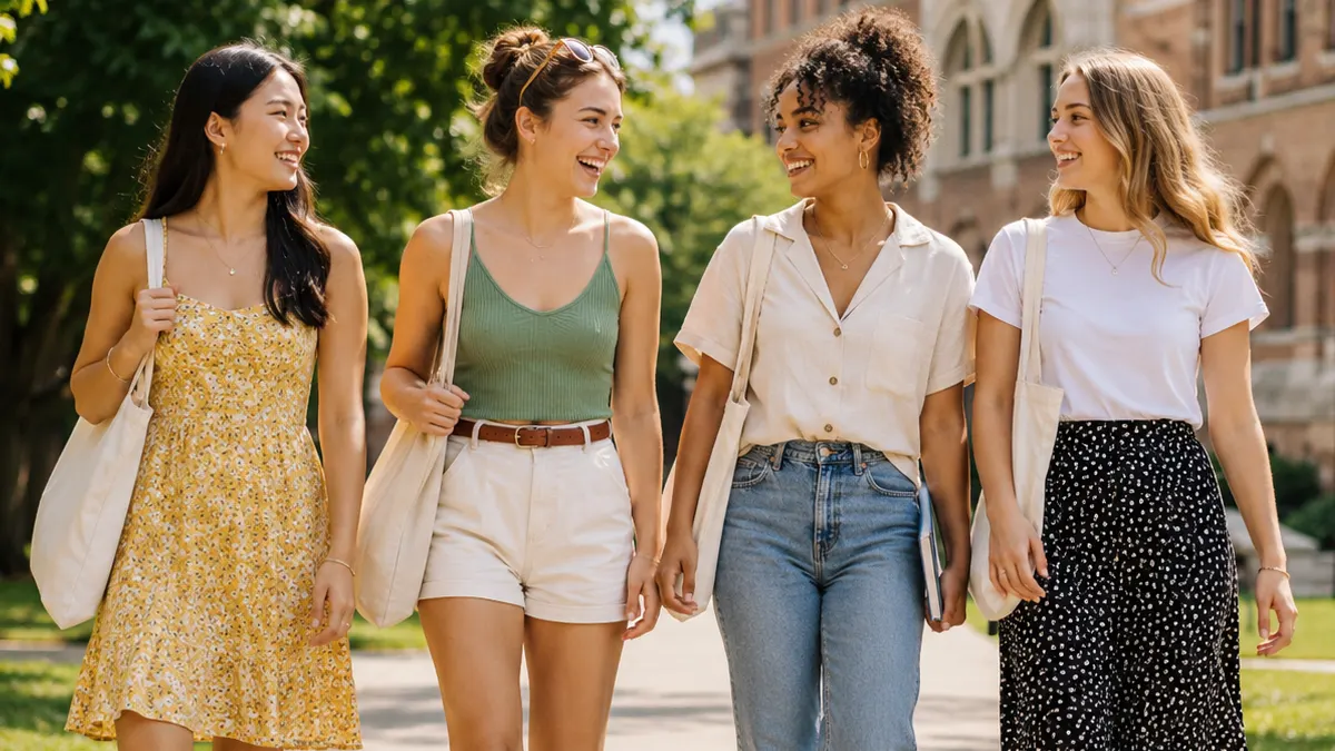 Summer Outfit Ideas for College Women on a Tight Budget