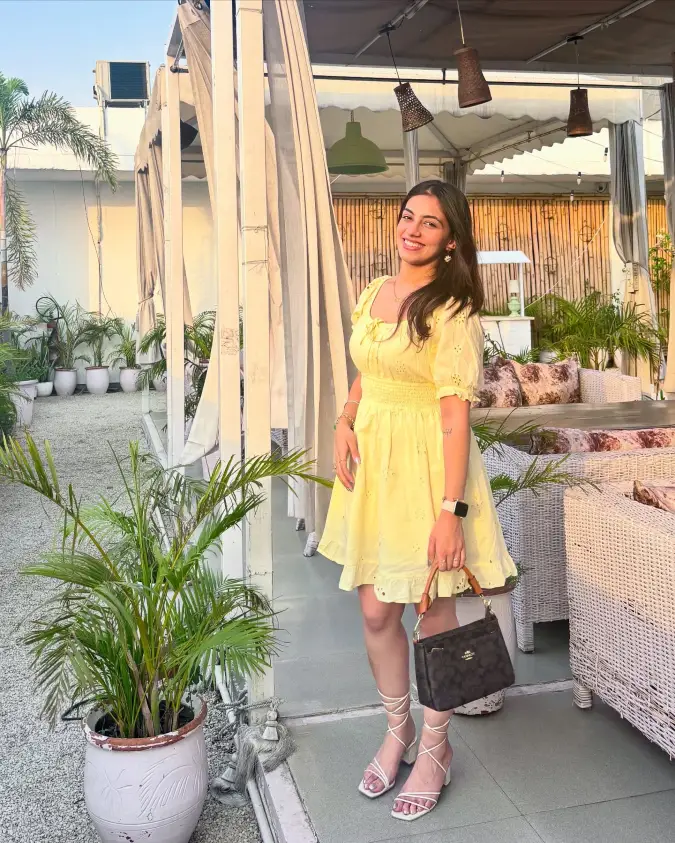 Sunshine Yellow Cottagecore Dress