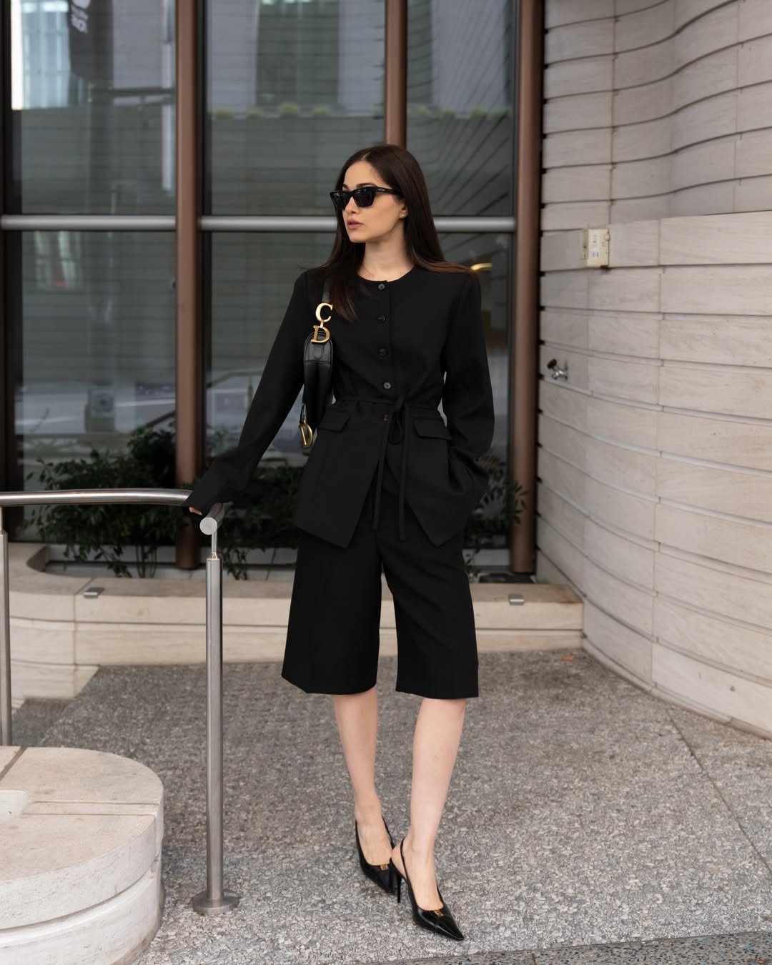 Tailored Monochrome Minimalist Modest Workwear