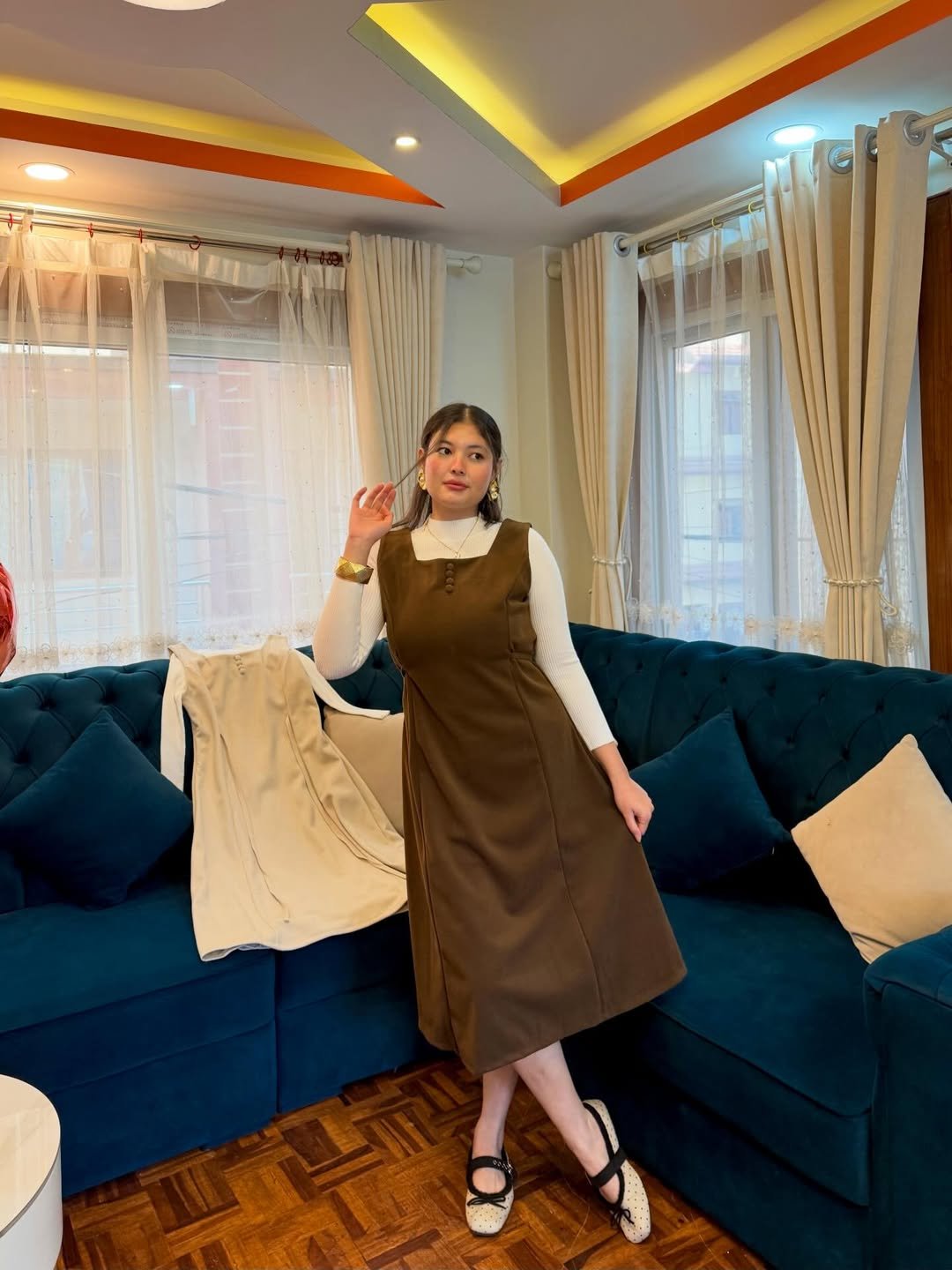 The Chic Layered Pinafore