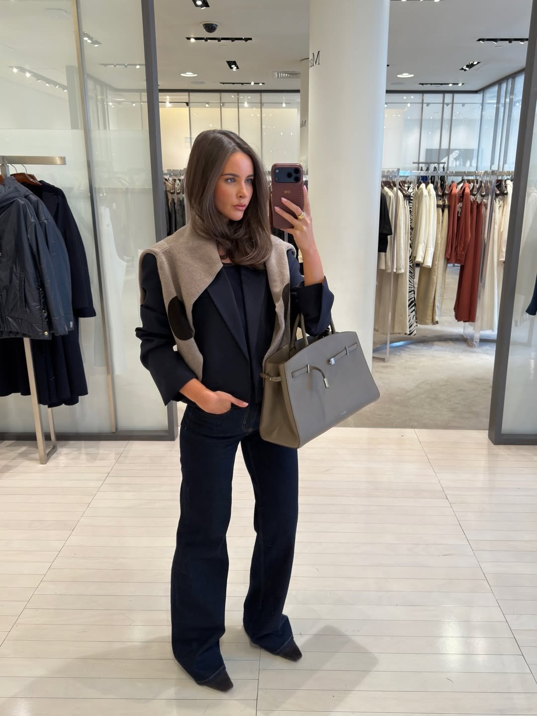 The Layered Denim and Sweater Look
