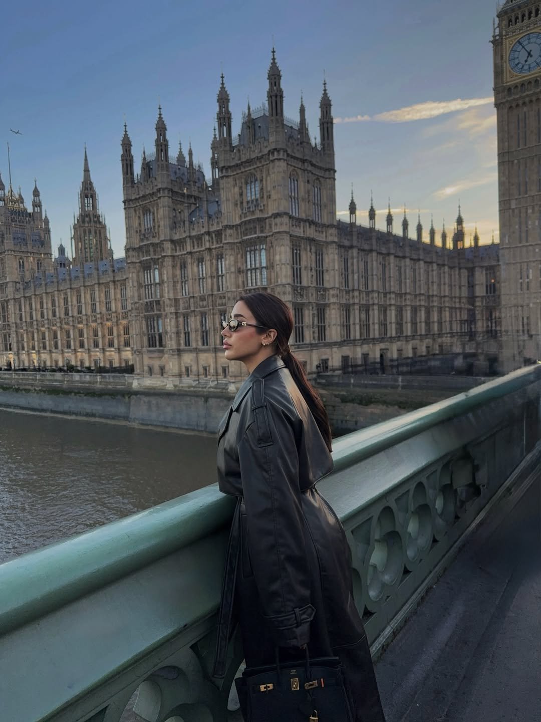 The Leather Trench Coat