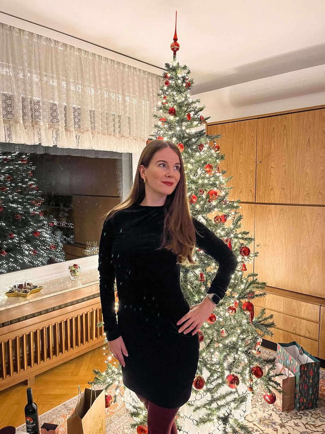 Velvet Elegance for the Office Party