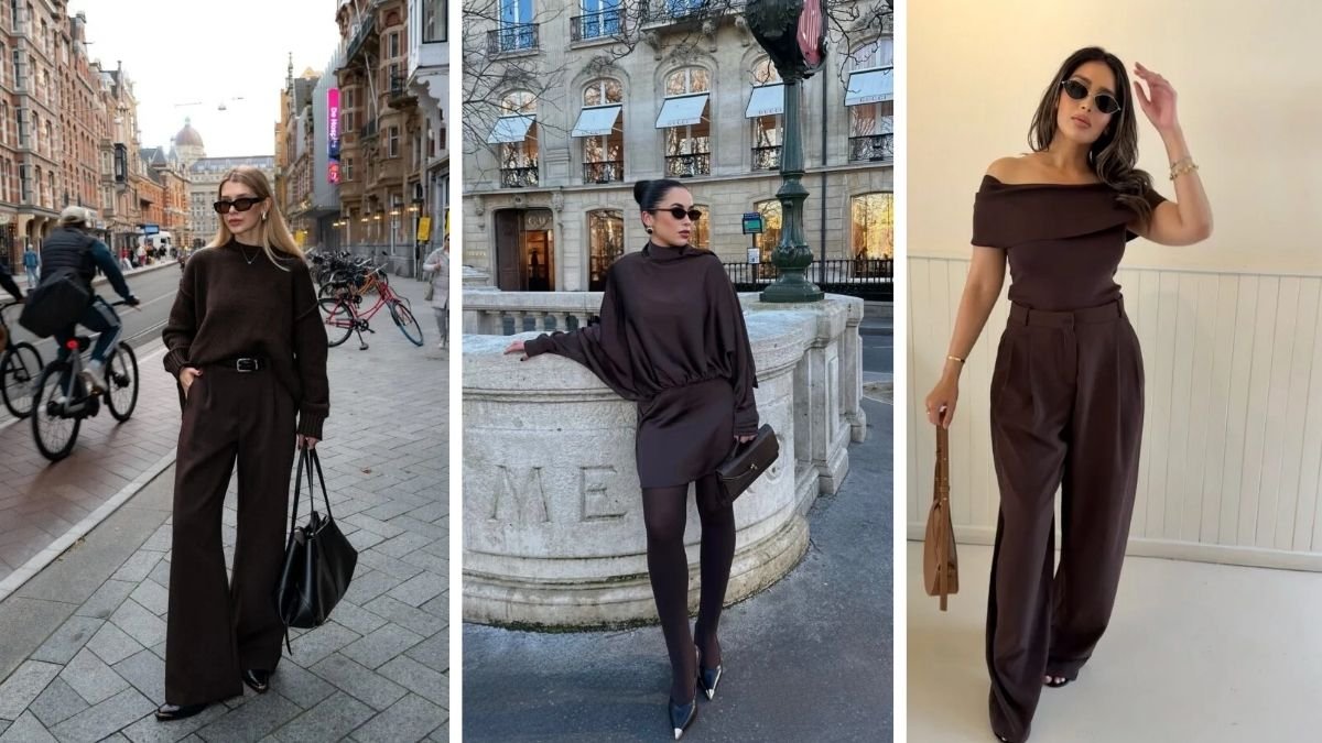 Chocolate Brown Outfit Ideas Fall