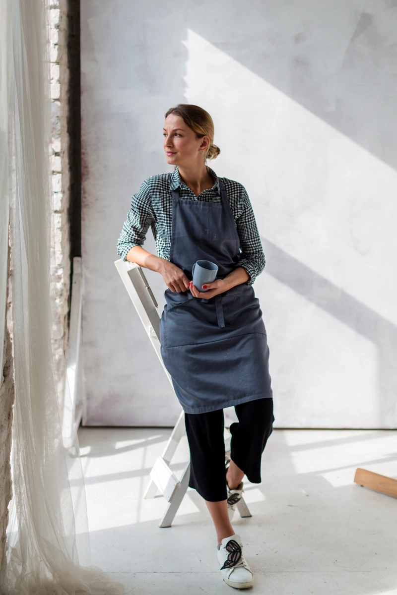Sleeves, Necklines, and Apron Logic