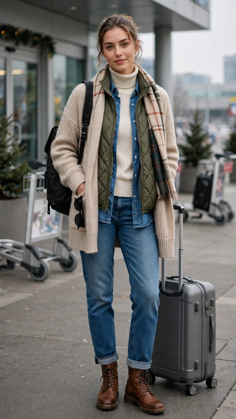Use Layers Instead of One Heavy Outfit