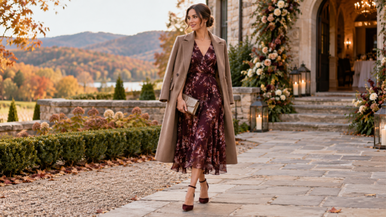 What to Wear to a Fall Wedding When It’s Cold Outside