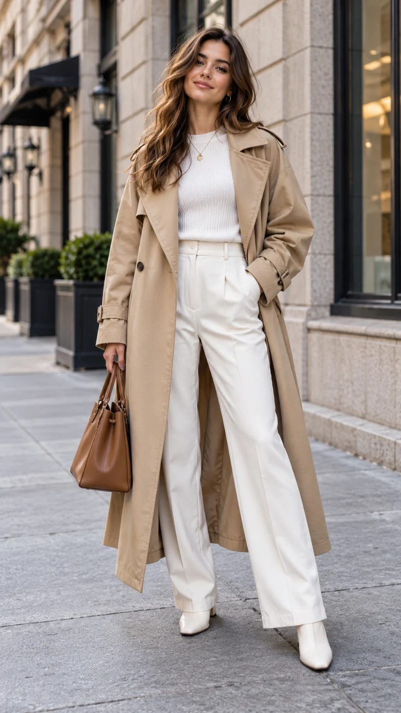The Relaxed Fit That Makes a Trench Coat Look Modern