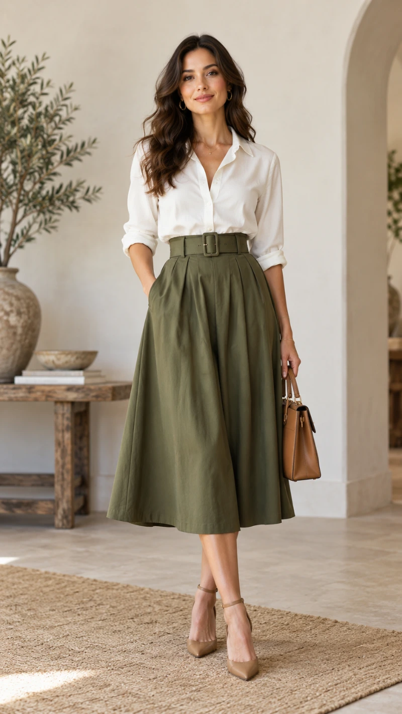 Make Dresses and Skirts Work With Your Natural Waist