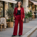 How to Wear a Cherry Red Outfit Over 50 With Confidence